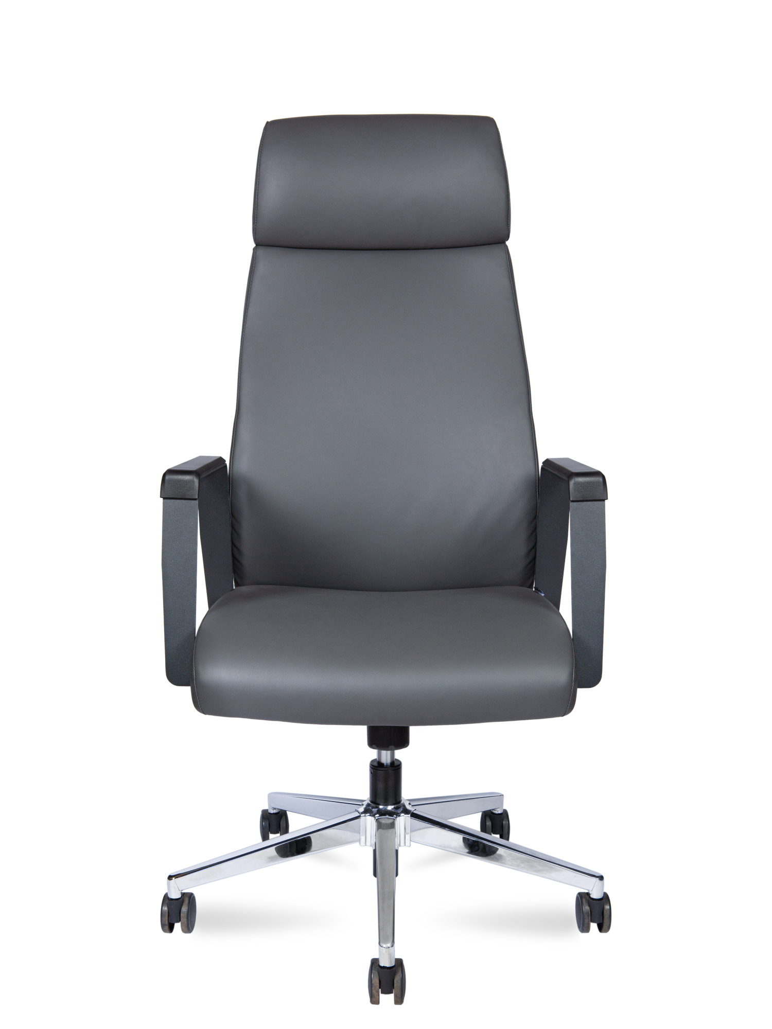 Изображение кресло norden arco grey темно-серая экокожа